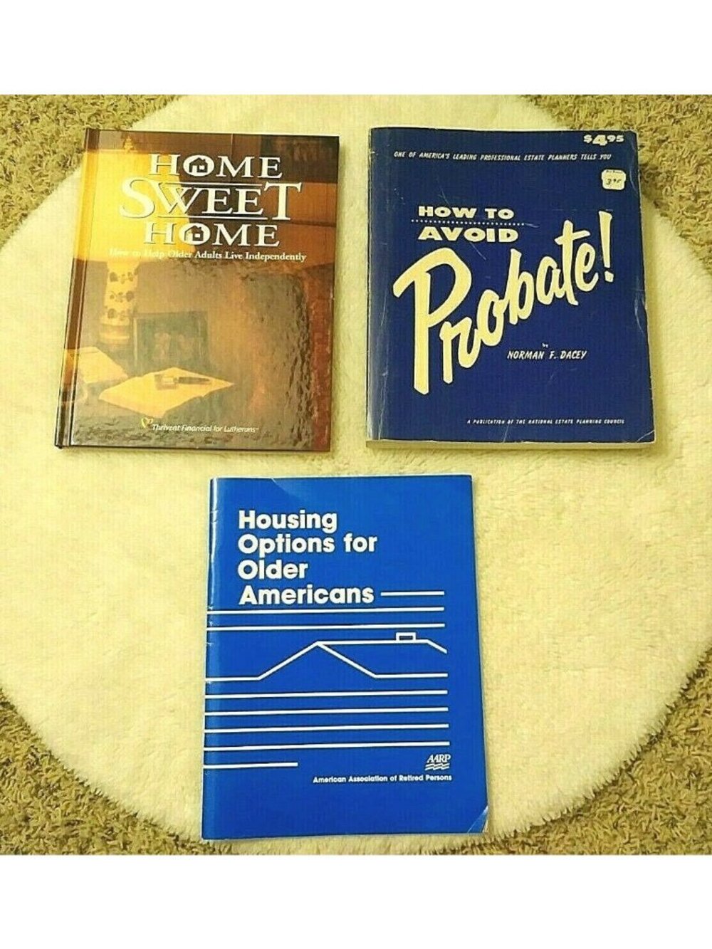Senior Care Independent Older Adults Estate Planning Housing Options 3 Book Set